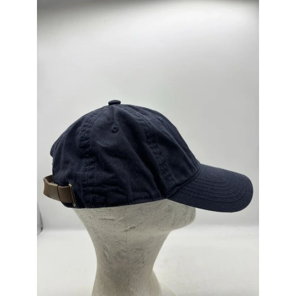 UPS United Parcel Service Cap Hat Goodfellow Navy Blue Leather Strapback